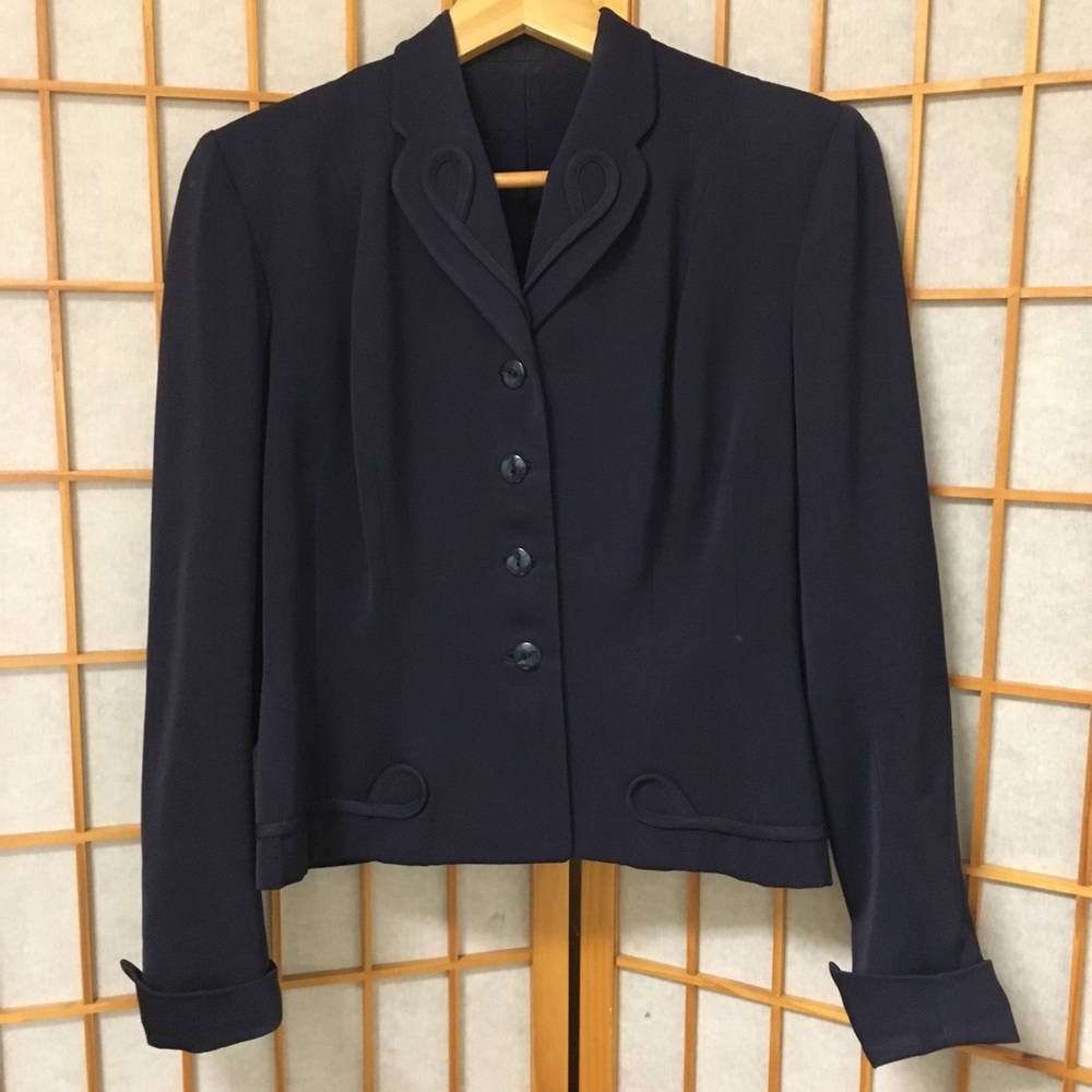 Eisenburg Turf Club 1940s wool jacket.